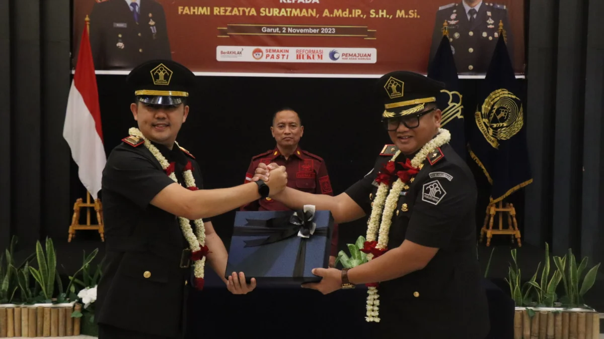 Kepala Rutan Kelas IIB Garut Berganti, Fahmi Gantikan Redi