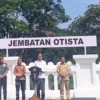Presiden Jokowi Meresmikan Jembatan Otista di Kota Bogor