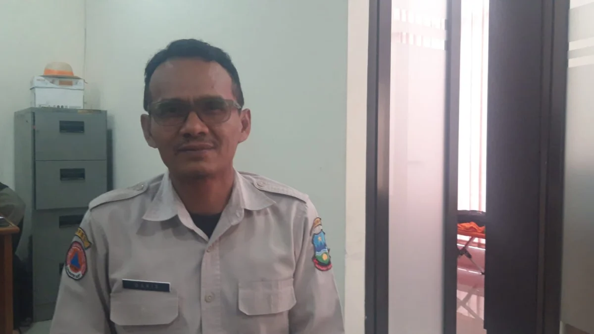 Kepala bidang kedaruratan dan logistik Badan Penanggulangan Bencana Daerah (BPBD) Kabupaten Garut, Daris