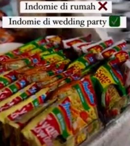 Viral Pernikahan di Jaktim, Disajikan Mi Instan Tamu Undanganya