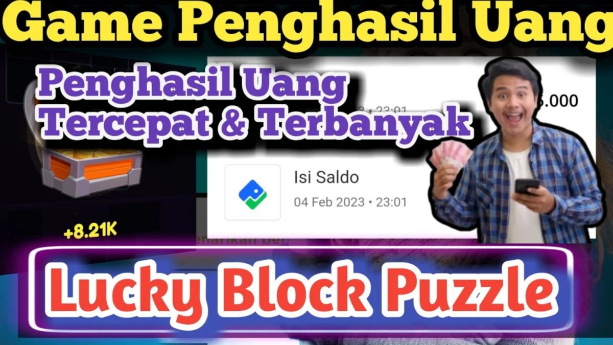 Game Penghasil Saldo DANA Gratis Rp151.000 di Lucky Block Puzzle, Cuman Kumpulkan Koin Langsung Withdraw!
