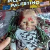Beredar Boneka Bayi Palestina "Berdarah" yang Viral Ternyata Sindiran Kreatif, Cek Faktanya!