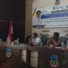 Yudha Puja Turnawan memberikan sambutan dalam musrenbang di Kecamatan Garut Kota