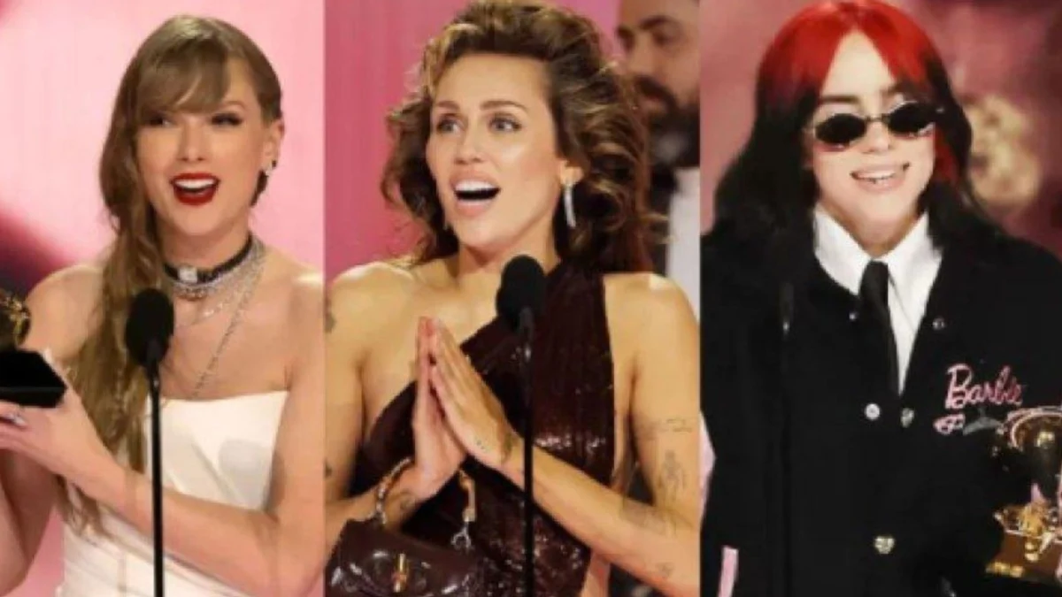 Daftar Pemenang Grammy Awards 2024: Prestasi Miley Cyrus, Taylor Swift, dan Billie Eilish