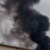 Kebakaran Melanda PT Kahatex di Jalan Raya Bandung-Garut