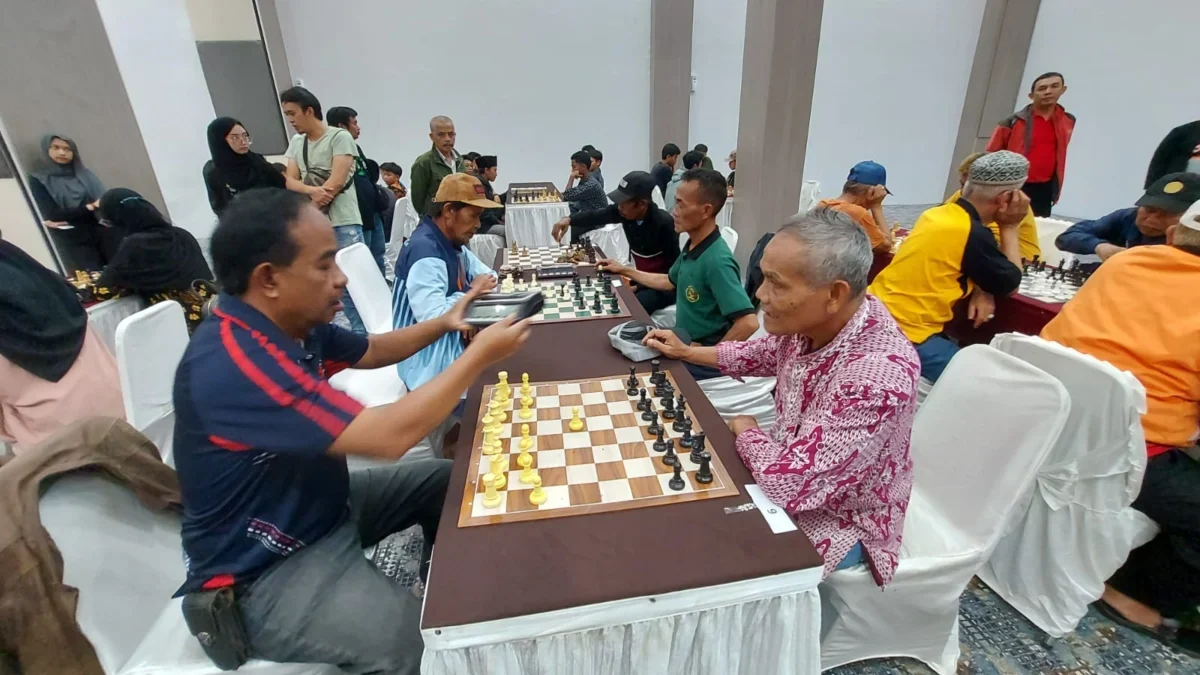 Persatuan Catur Seluruh Indonesia (Percasi) Kabupaten Garut, menggelar kejuaraan seleksi Catur se-Kabupaten Ga
