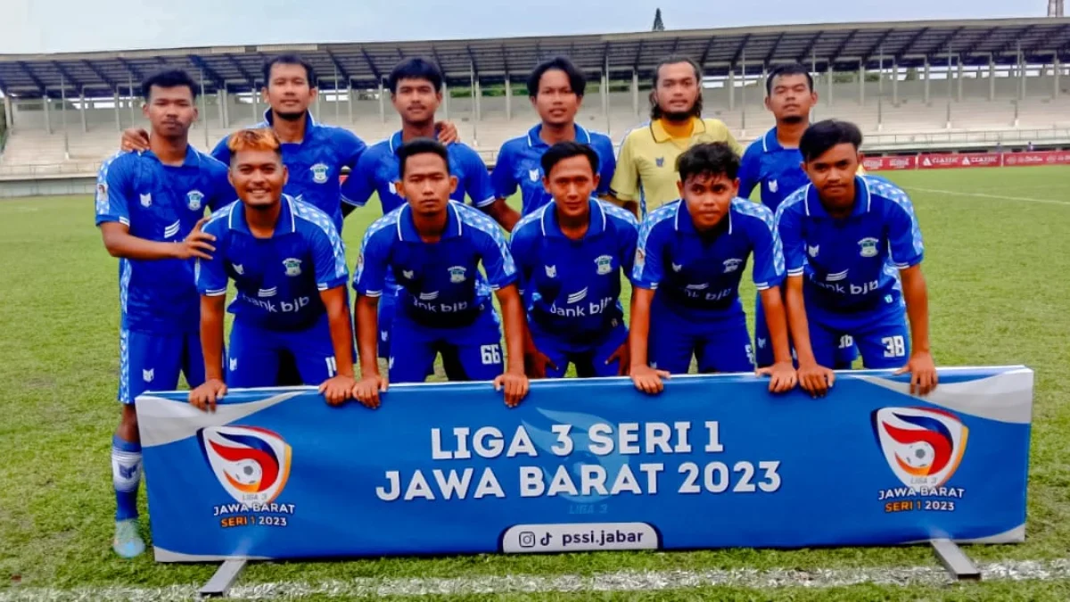 Persigar saat berlaga di Liga 3 Seri 1 Jawa Barat 2023 lalu. (Istimewa)