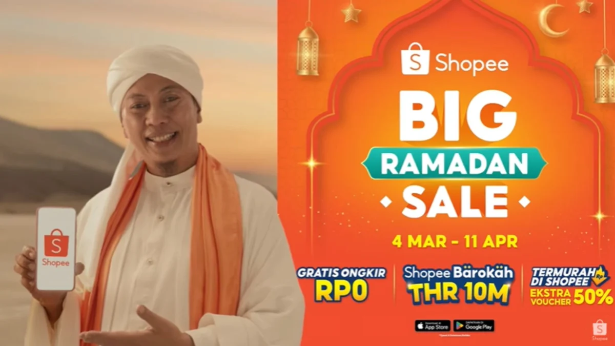 Shopee Big Ramadan Sale 2024: Tawarkan Promo Khusus Menyambut Bulan Suci