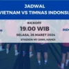 Ini Jadwal Siaran Langsung Vietnam vs Indonesia Besok 26 Maret, Live di RCTI!
