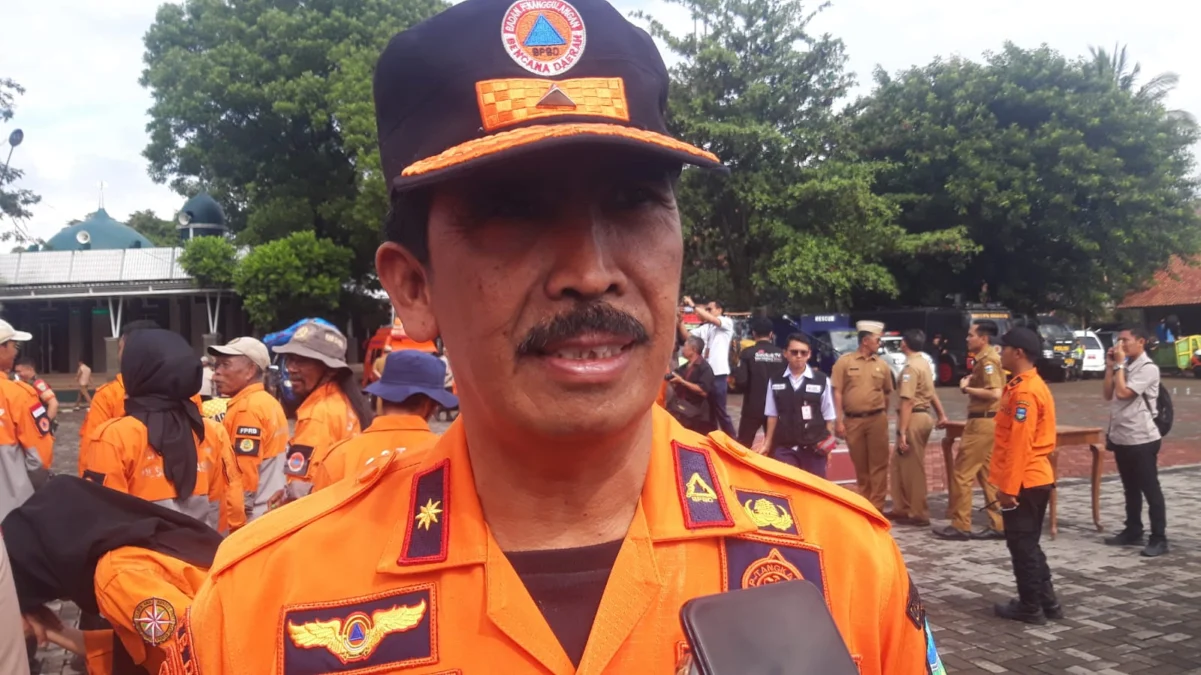 Kepala Pelaksana Badan Penanggulangan Bencana Daerah (Kalak BPBD), Kabupaten Garut, Aah Anwar Saepuloh,