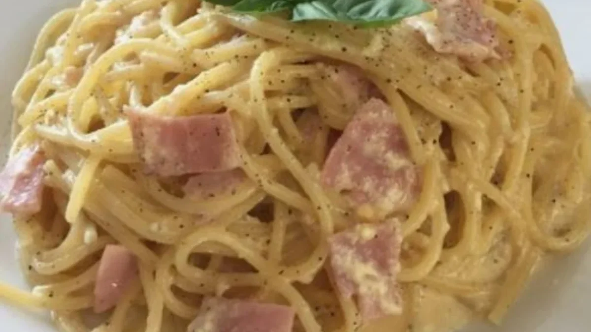 Simak Bikin Spaghetti Carbonara dengan Simpel Rasa Percis Ala Resto Bintang 5