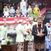 Penjabat Gubernur Jawa Barat Bey Machmudin menghadiri Rapat Paripurna DPRD Kabupaten Bogor Dalam Rangka Hari J