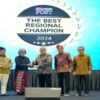Bank bjb Raih 2 Penghargaan dalam Ajang The Best Regional Champion 2024