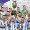 Argentina Juara Copa America 2024, Lautaro Martinez Cetak Gol Kemenangan, Lionel Messi Cedera