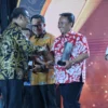 Sekretaris Daerah Provinsi Jabar Herman Suryatman menghadiri acara Malam Penganugerahan Detik Jabar Awards 202