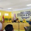 Deklarasi Syakur Putri di DPD Golkar Garut