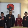 Dadan Wandiansyah,S.Ip, Anggota DPRD Garut terpilih periode 2024-2029 (satu dari kanan) bersama Anggota DPRD G